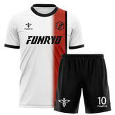 Custom sport wear soccer suit full soccer jerseys single set t.shirt football short