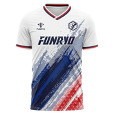 Custom sport wear soccer suit full soccer jerseys single set t.shirt football short