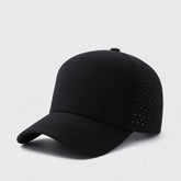 Custom Logo Waterproof Quick Dry Running Hat, Embroidered Golf and Baseball Cap with Laser Perforation