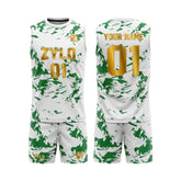 7 on 7 Uniform with Round Neck Jersey and Shorts Paint