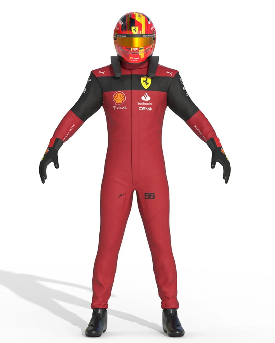 Custom Ferrari Racing Suit