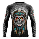 Fight Wear Shirt Full Sleeves 3D Print Fighting Rash Guard Clothes sports wear