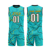 Fully Custom Sublimation Printed Plus Size Flag Football Uniform