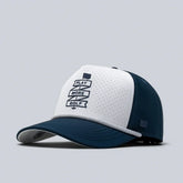 Golf Rope Hat 5 Panel Trucker Hats High Quality Golf Caps Custom Logo Two Toned Waterproof Baseball Caps With PVC Rubber Patch