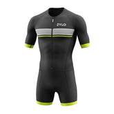 Men's Lightweight Sleeveless Triathlon Racing Suit - Breathable Design with Rear Pockets