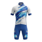 Men's Cycling Set Road Bike Jersey and Shorts Breathable Quick Dry Sublimation Cycling Outfit