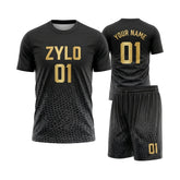 OEM Custom Short Sleeve 7v7 Football Jersey Uniform Set Supplier