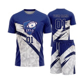 Private Label Breathable Flag Football Jersey and Shorts Set for Teams