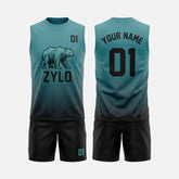 Pro Quality OEM 7v7 Football Jersey and Shorts Set
