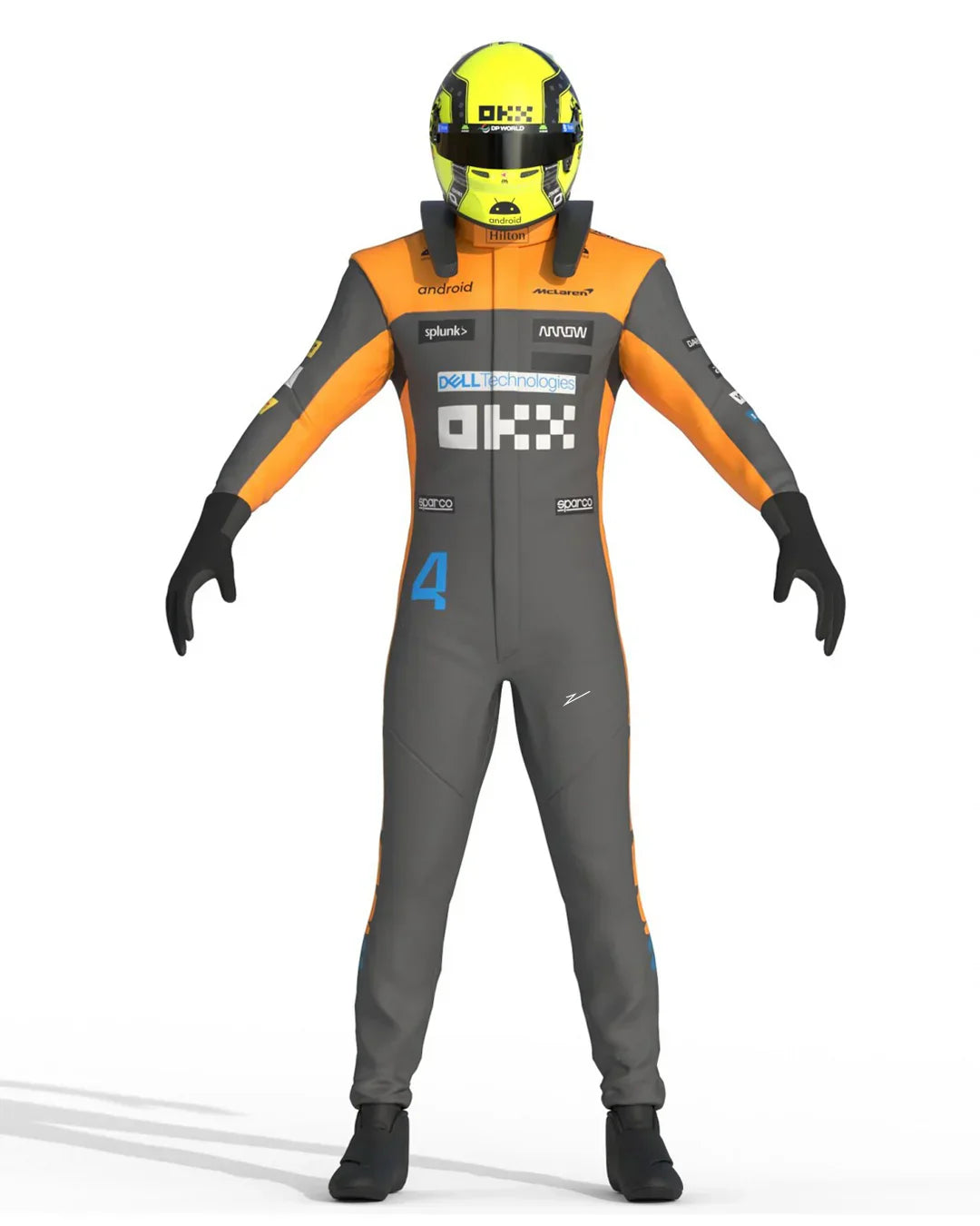 Custom Mclaren Race Suit