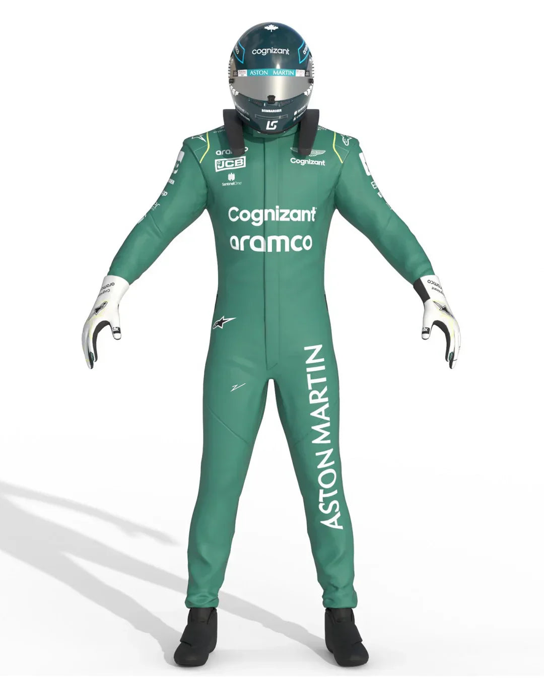Custom Racing Green Suit